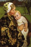 Gari-Julius Melchers Motherhood Spain oil painting reproduction